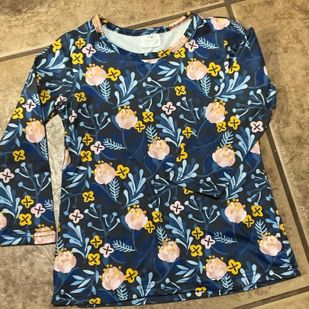 Floral Long Sleeve Top